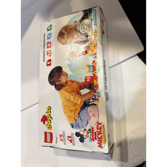 LEGO DUPLO Birthday Train 10941 – Toddler Building Toy with Number - Picture 4 of 6